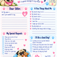 Scarlett's Dog Sitter Kit  | Printable Pet Care Planner