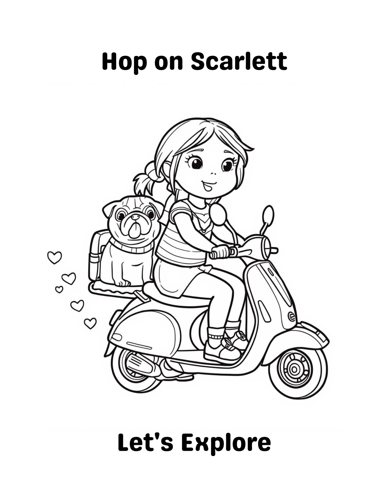 Scarlett the Pug Adventures: Spain – Digital Download (PDF) 🐾