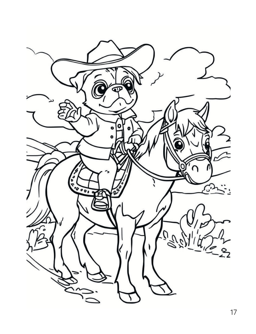 🤠 Scarlett the Pug: Texas Rescue Edition – 30th Anniversary Special  Digital Download PDF