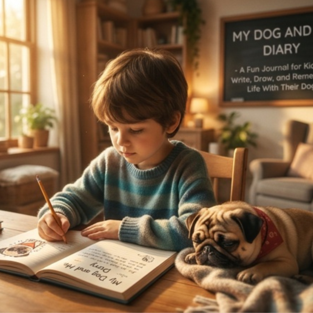MY PUG AND ME DIARY - DIGITAL DOWNLOAD