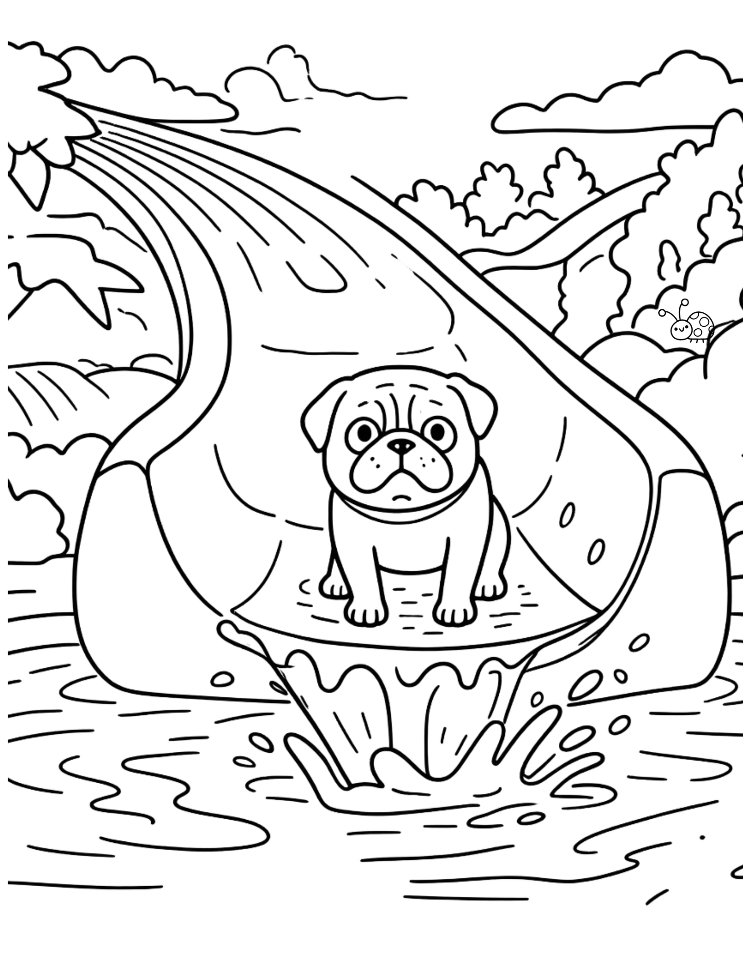 Scarlett the Pug Adventures: Spain – Digital Download (PDF) 🐾