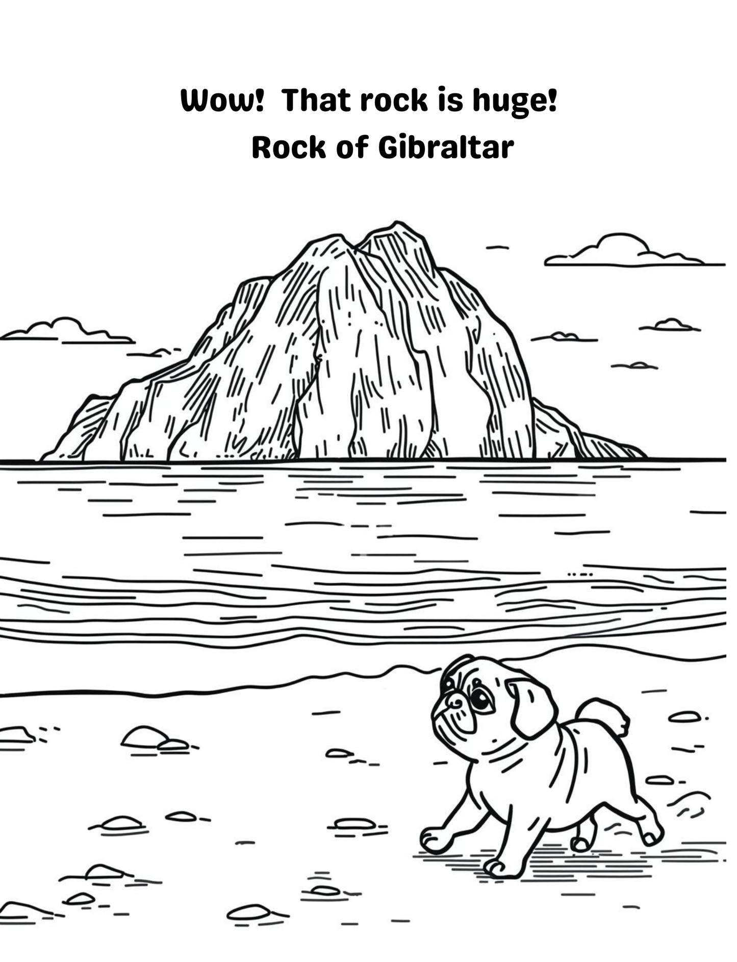 Scarlett the Pug Adventures: Spain – Digital Download (PDF) 🐾