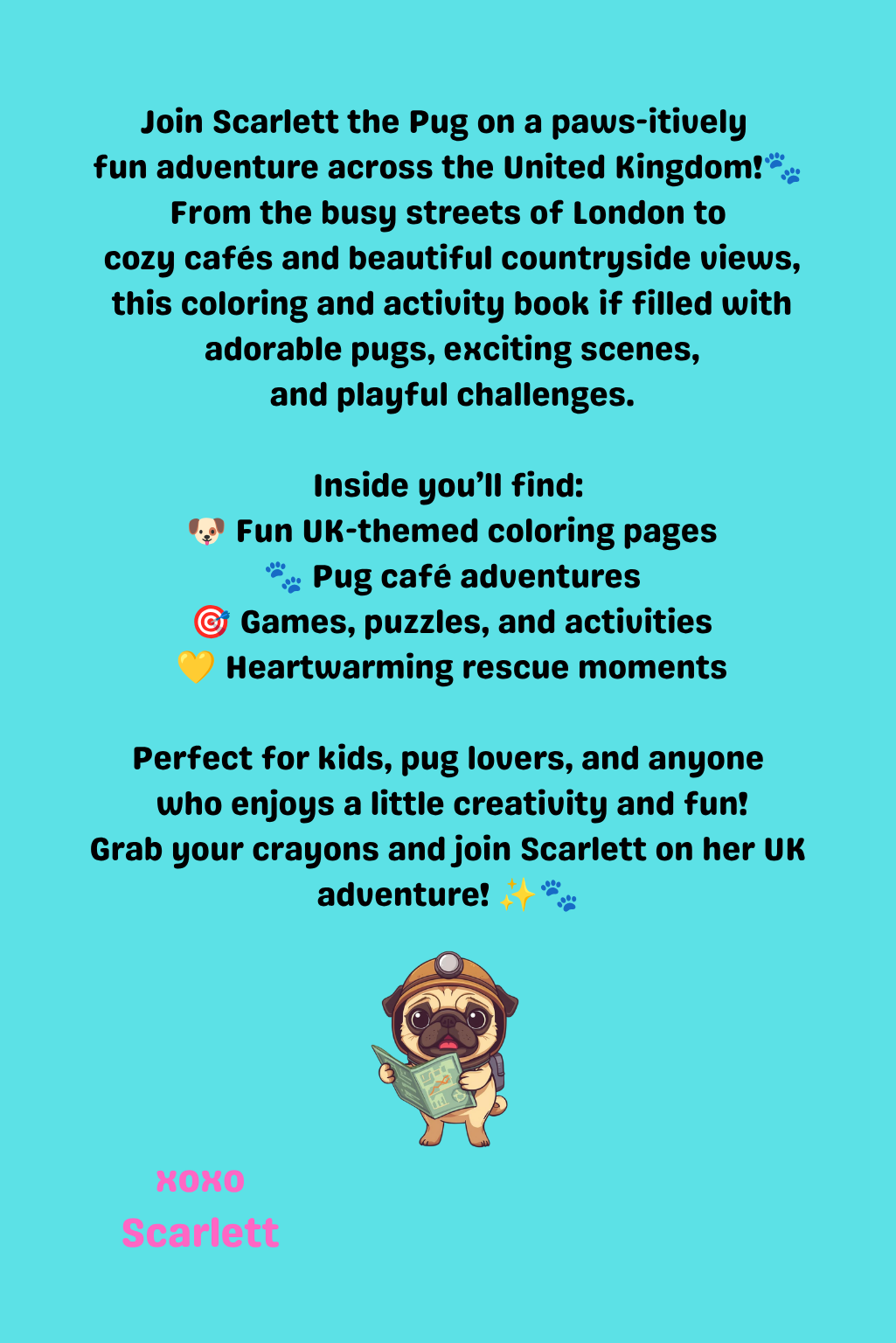 Scarlett the Pug: United Kingdom Adventures -  Digital Download pdf