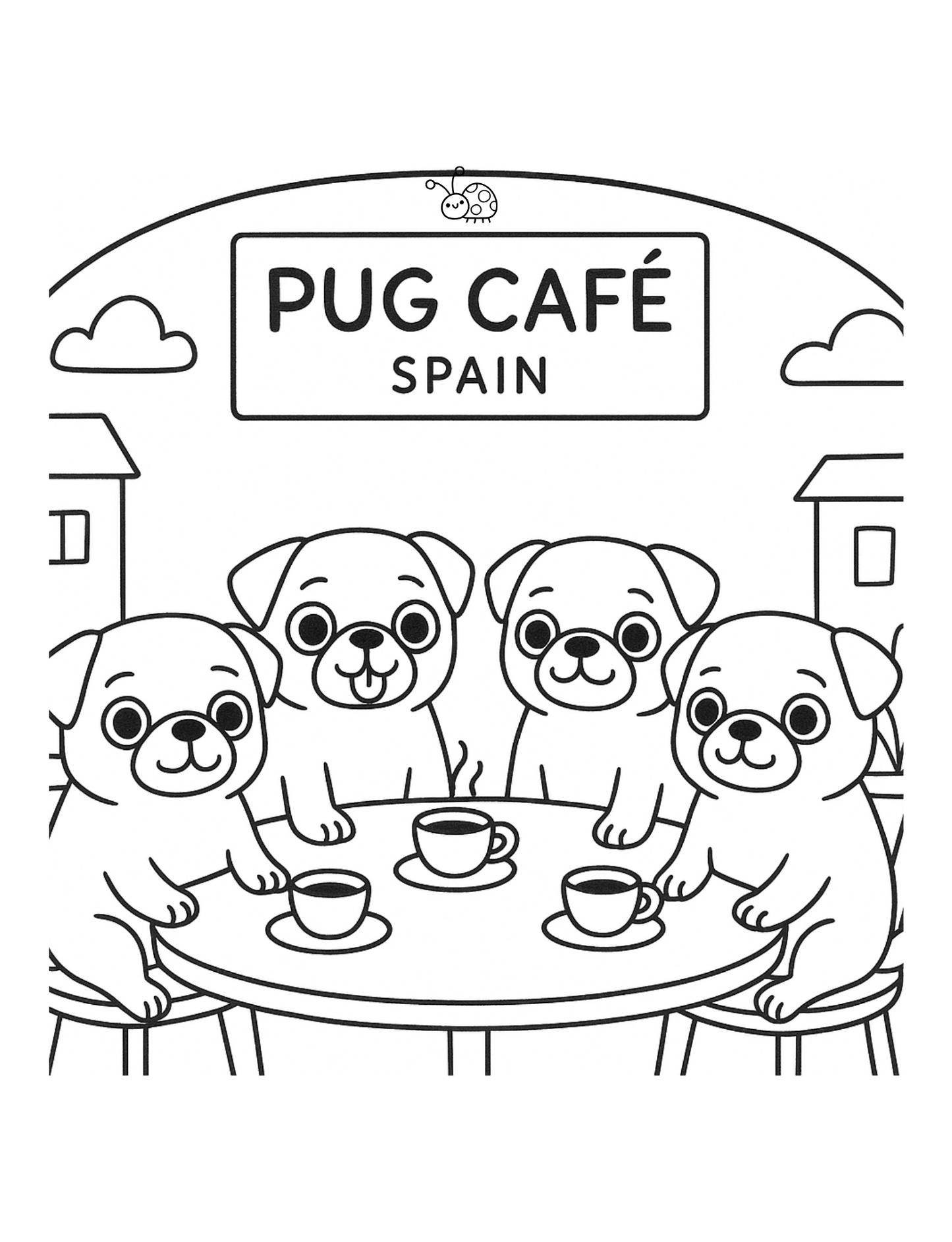 Scarlett the Pug Adventures: Spain – Digital Download (PDF) 🐾