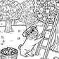 Scarlett the Pug  New York  Coloring Book for Kids