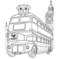SCARLETT THE PUG VISITS LONDON: A COLORING AND ACTIVITY BOOK FOR KIDS