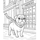 SCARLETT THE PUG VISITS LONDON: A COLORING AND ACTIVITY BOOK FOR KIDS