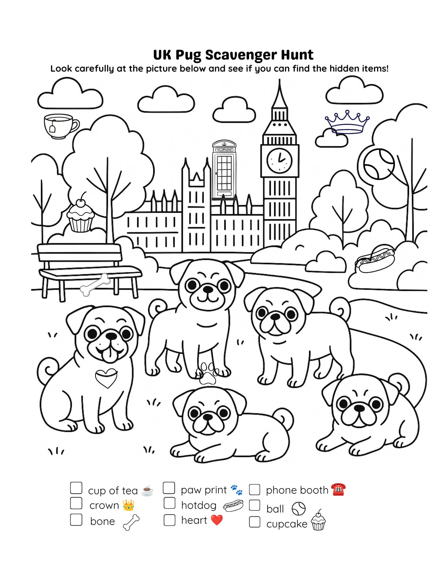 Scarlett the Pug's UK Adventures