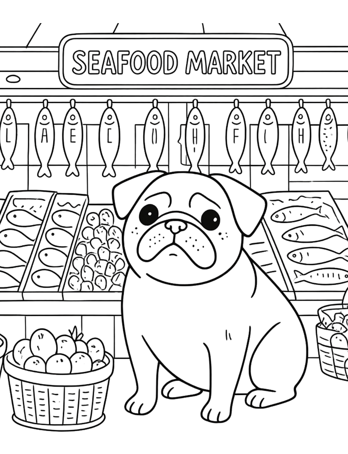Scarlett the Pug Adventures: Spain – Digital Download (PDF) 🐾