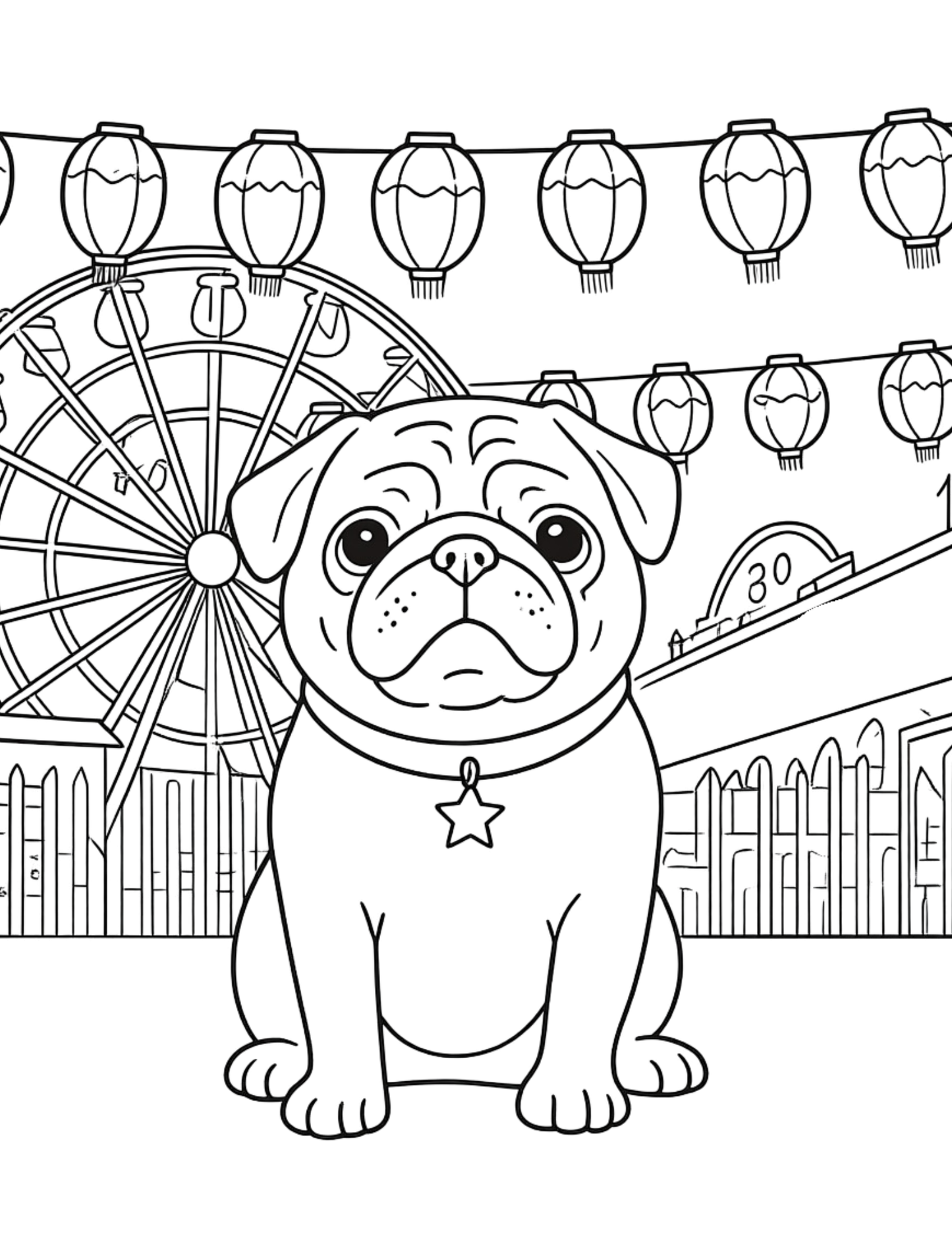 Scarlett the Pug Adventures: Spain – Digital Download (PDF) 🐾