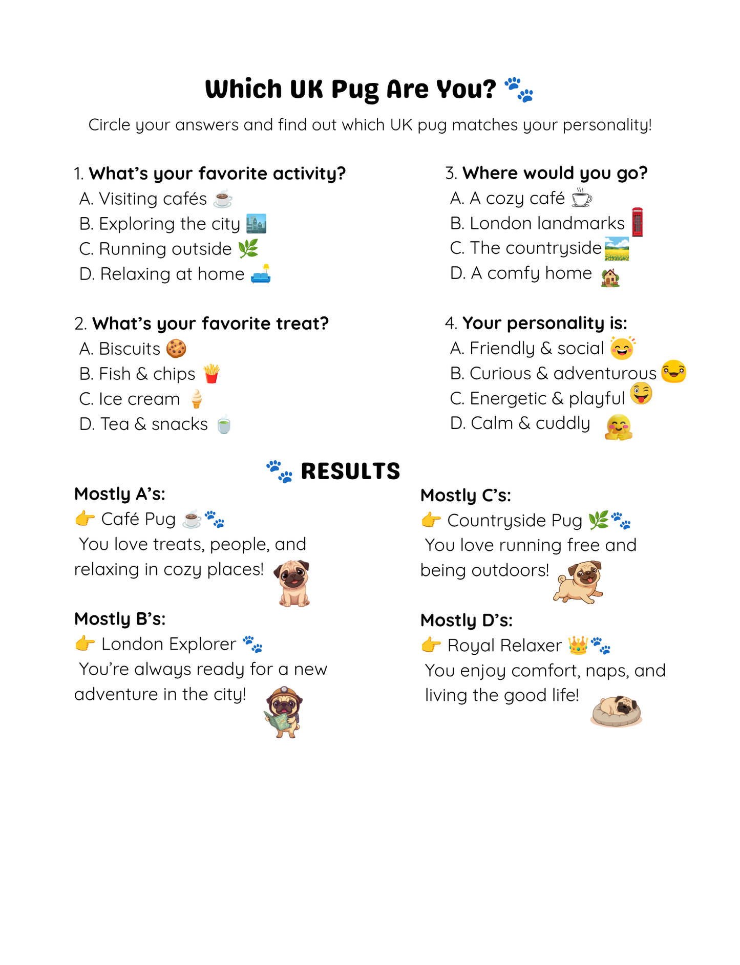 Scarlett the Pug: United Kingdom Adventures -  Digital Download pdf
