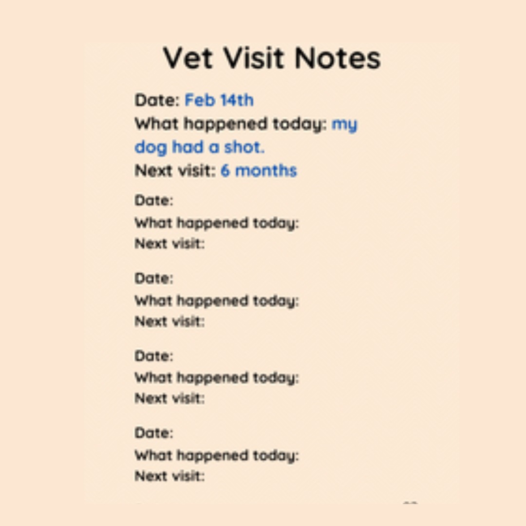 Puppy and Me Diary — Digital Download