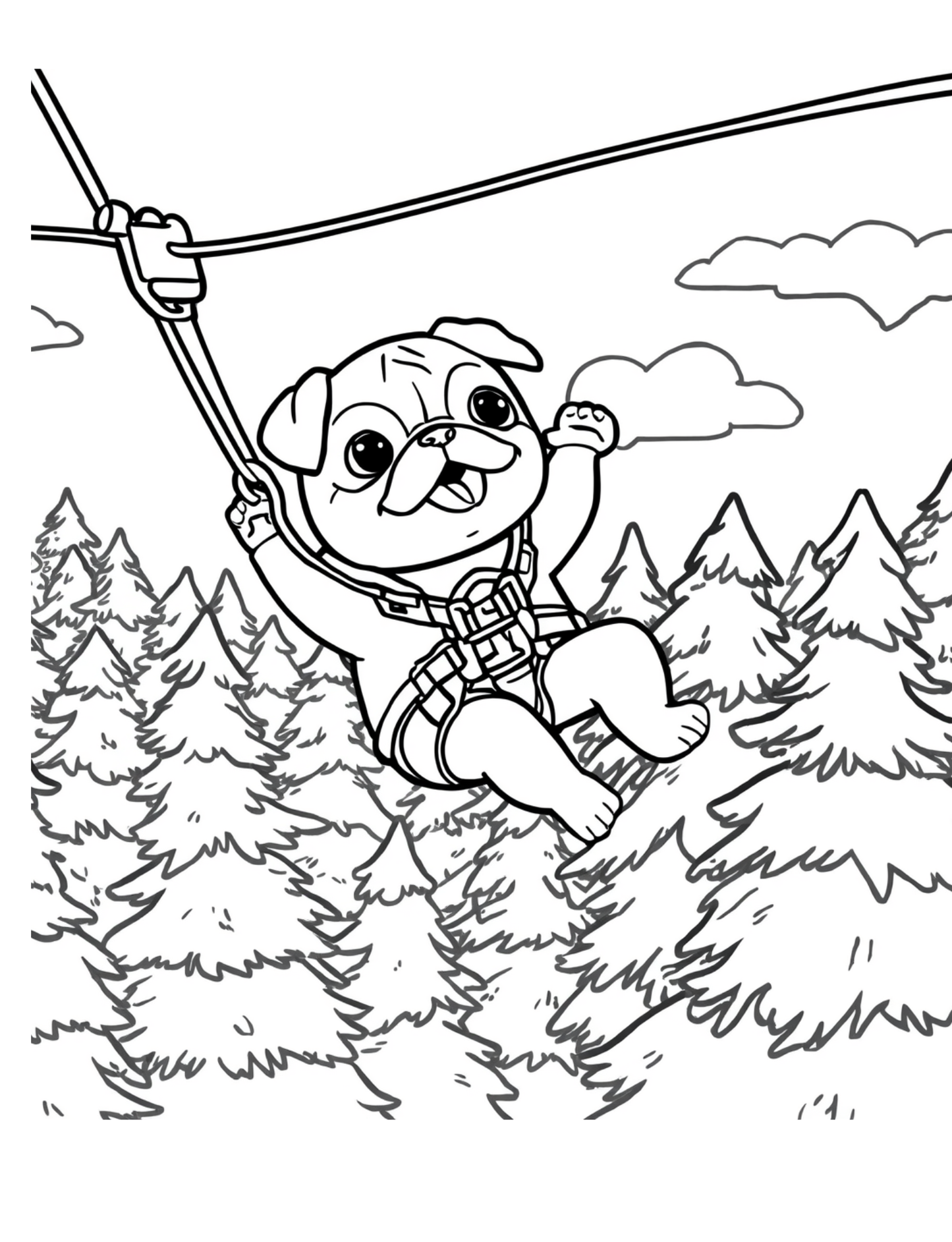 Scarlett the Pug Adventures: Spain – Digital Download (PDF) 🐾