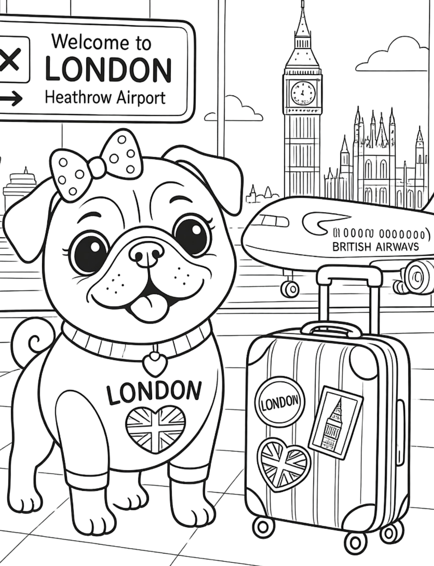 Scarlett the Pug: United Kingdom Adventures -  Digital Download pdf