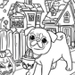 Scarlett the Pug’s Halloween Adventures –  Coloring & Activity Book
