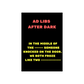Ad Libs After Dark: A Fill-In-The-Blank Adult Party Game Book (18+) Digital Download