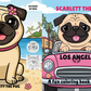 Scarlett the Pug   Los Angeles     Coloring Book for Kids