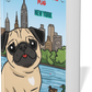 Scarlett the Pug  New York  Coloring Book for Kids