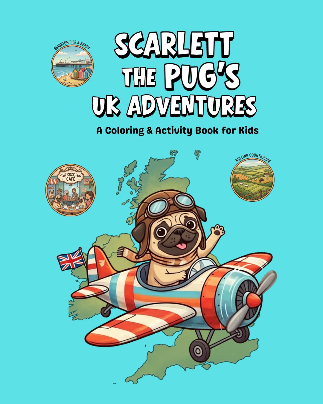 Scarlett the Pug's UK Adventures