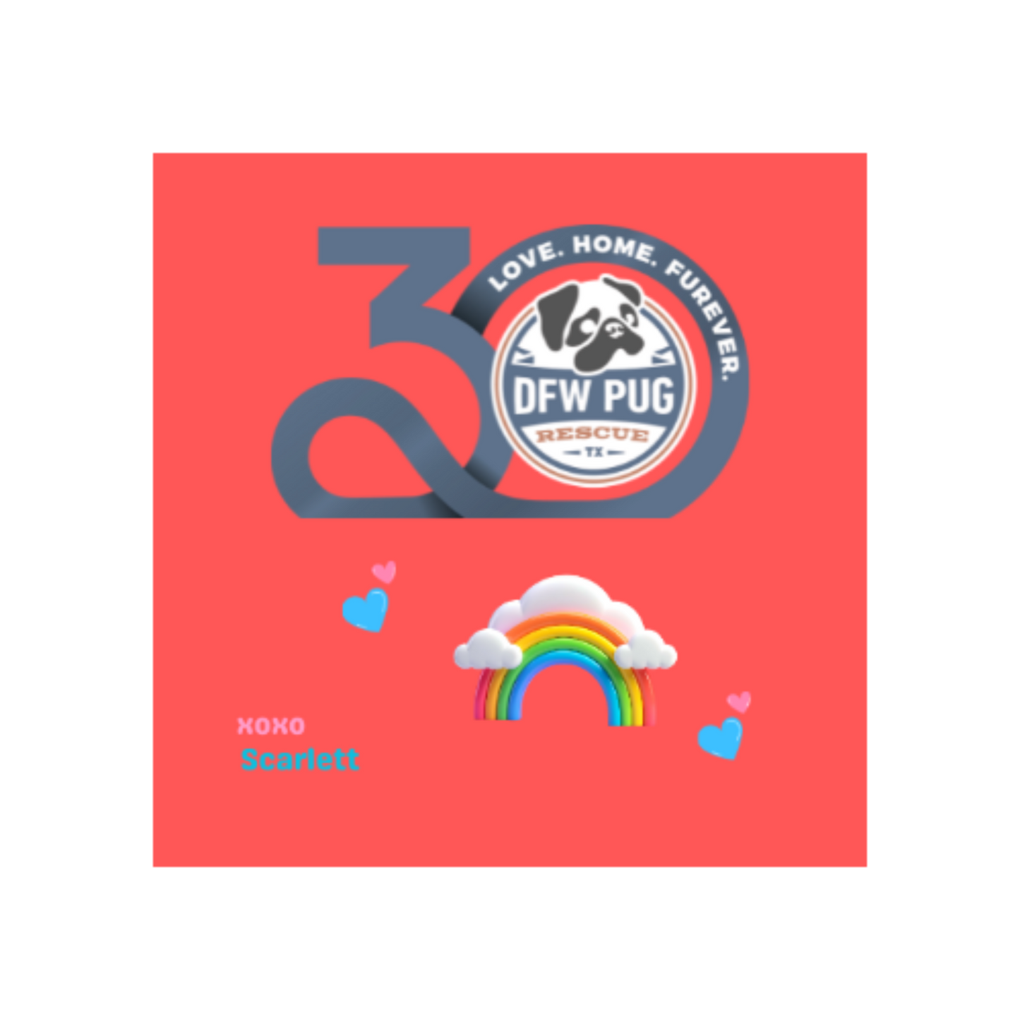 Scarlett the Pug Valentine Activity Book – Digital Download