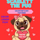 Scarlett the Pug Valentine Activity Book – Digital Download