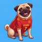 Scarlett the Pug Adventures: Spain Coloring and Activity Book 🐾