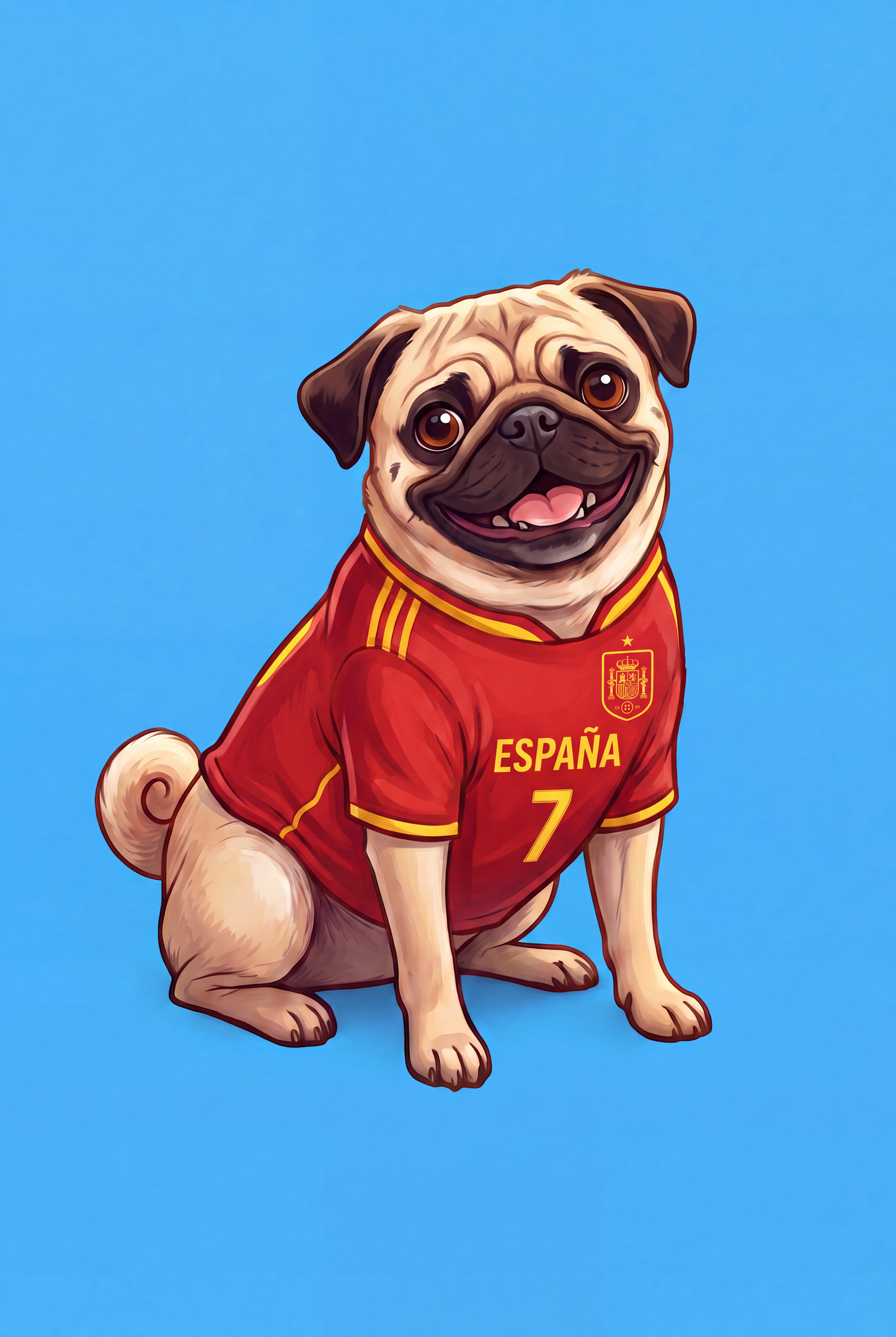 Scarlett the Pug Adventures: Spain Coloring and Activity Book 🐾